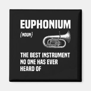 Minimaleuphonium Blechblasinstrument Marschband Magnet
