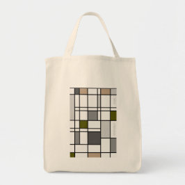 Minimalism Reflection III Grocery Tote Tragetasche