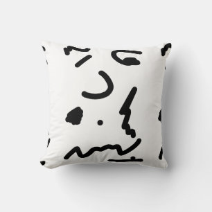 Minimalisme d'art Abstrait Coussin à oreiller