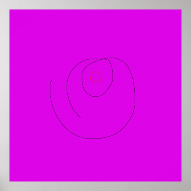 Minimalismus Art Poster (Vorne)