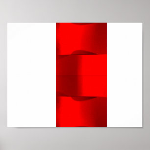 Minimalismus der Eleganz-3D Poster