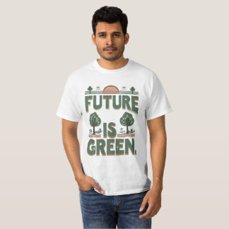 Minimalismus der Öko-Aktivisten T-Shirt
