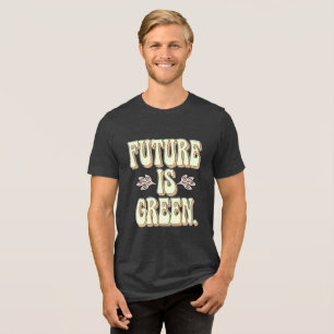 Minimalismus der Öko-Aktivisten Tri-Blend Shirt