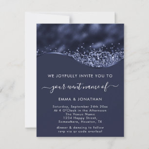 Minimalismus des QR-Codes für die Blaue Navy und d