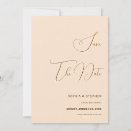 Minimalismus für den Hintergrund Save The Date