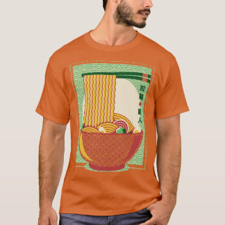 Minimalismus Ramen Noodles Traditionelles japanisc T-Shirt