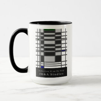 Minimalismus Reflektion II auf der De Stijl-Tasse Tasse