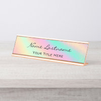 Minimalismus Rose Custom Elegantes Holografisches