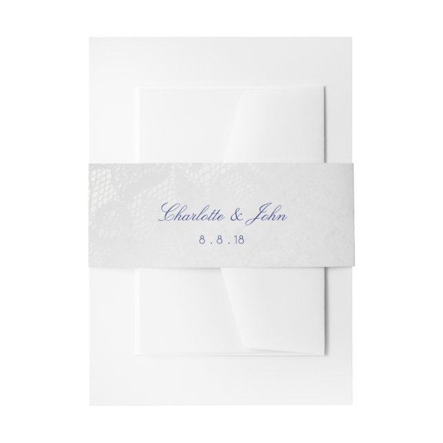 Minimalismus Silver Foil Rücksendeadressen-Aufkleb Einladungsbanderole (Vorderseite Beispiel)