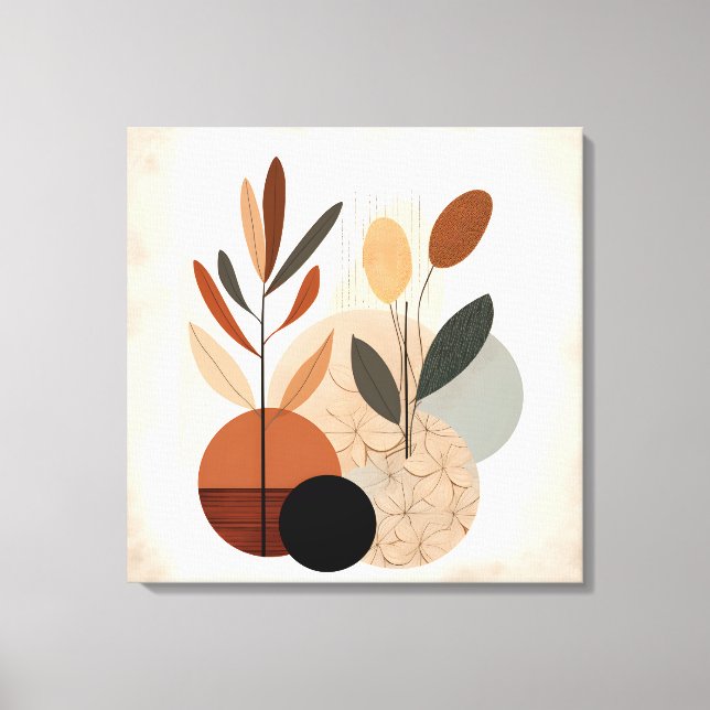 Minimalismus und Abstrakte Kunstvereinigung Leinwanddruck (Vorderseite)