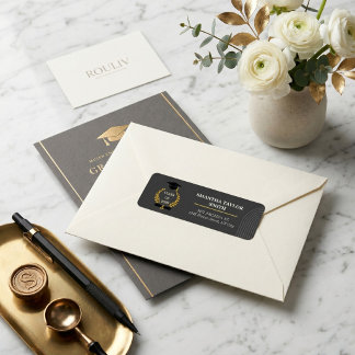 Minimalist Arch | ROULIV Muted Charcoa Graduation 