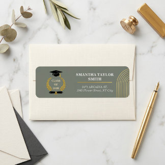 Minimalist Arch | ROULIV Sage Green Graduation 