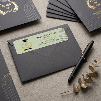 Minimalist Arch | ROULIV Sage Green Graduation 