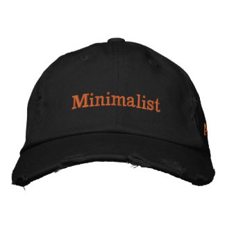 Minimalist Bestickte Baseballkappe
