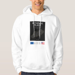 Minimalist Bethpage Black Ryder Cup Linien Druck T Hoodie