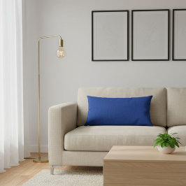 Minimalist blue nautical cushion, Decorative  Lendenkissen