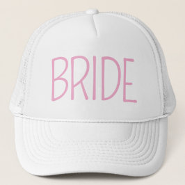 Minimalist Bride Hat Truckerkappe