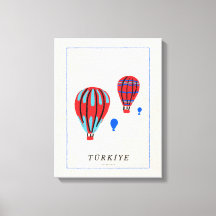 Minimalist Cappadocia Poster - Türkei Souvenir