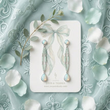 Minimalist Chic Coquette Bow Jewelry Display TMF26