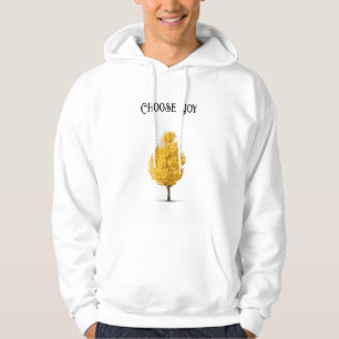 Minimalist Choose Joy Hoodie - Inspirierender Spru