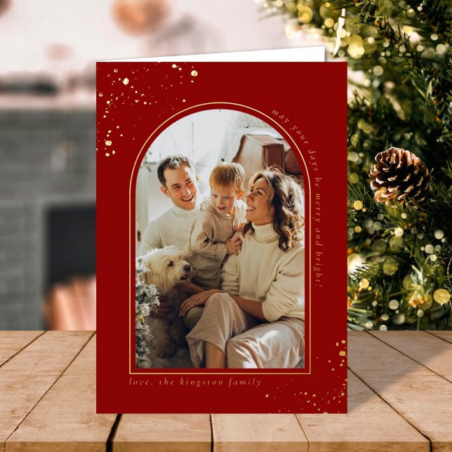 Minimalist Christmas Arch Photo Frame Real (Von Creator hochgeladen)