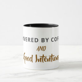 Minimalist Coffee Quote Postcard | Funny Good Inte Tasse