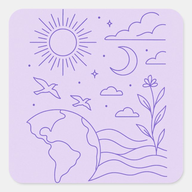 Minimalist Creation Sticker (Devant)