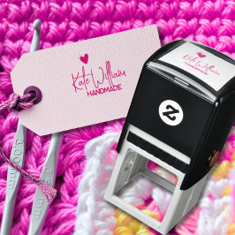 Minimalist Custom heart handmade by  Permastempel