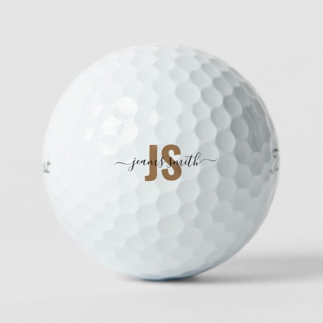 Minimalist Customize Golfball (Vorderseite)