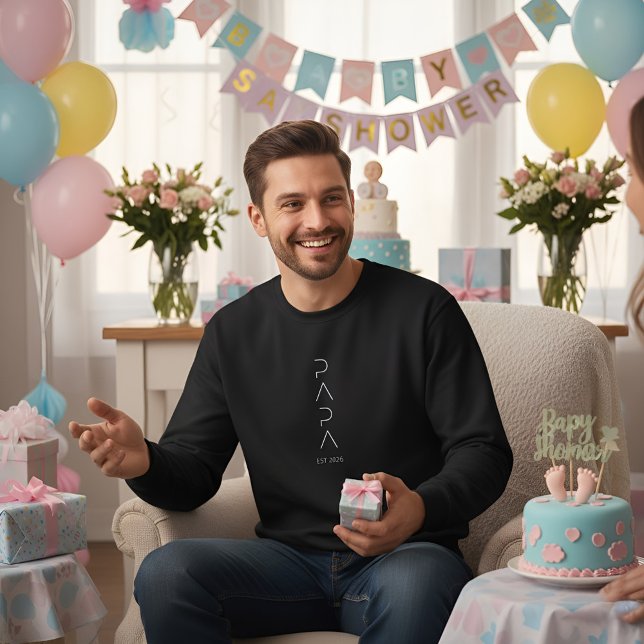 Minimalist Dad to Be Shirt | Modern New Father2026 (Von Creator hochgeladen)