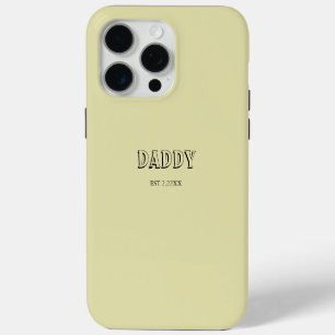 Minimalist Daddy EST iPhone / iPad Hülle iPhone 15 Pro Max Hülle