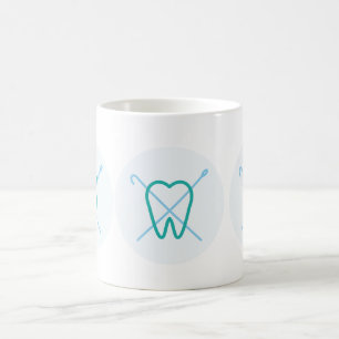 Minimalist Dentist Tasse – Benutzerdefinierter Nam