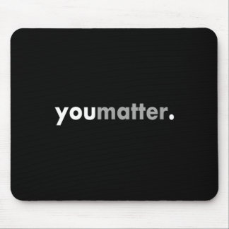Minimalist Design Motiviert Positive Du Mousepad