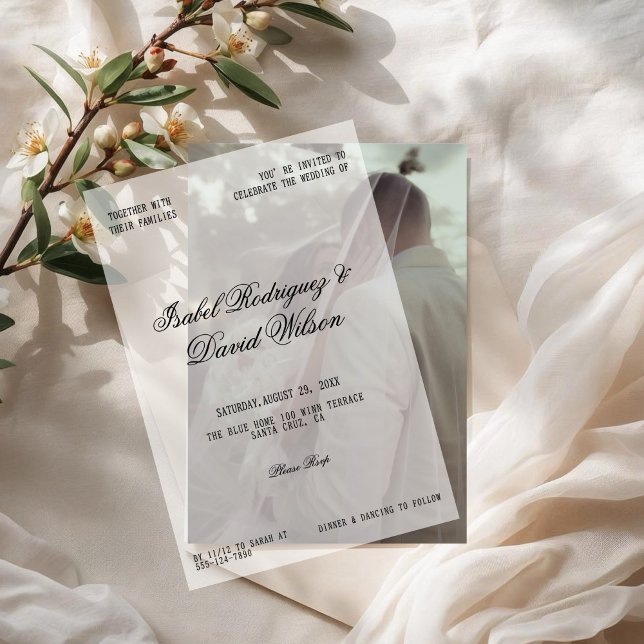Minimalist Elegant Typography Classic Wedding (Von Creator hochgeladen)