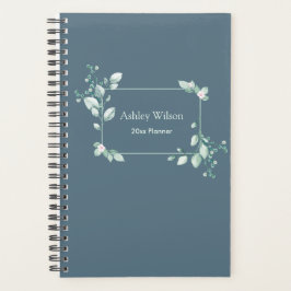 Minimalist Eucalyptus Greenery Botanical Planner