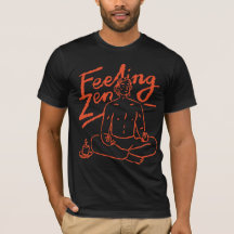 Minimalist Feeling Zen Hand-Drawn Meditation Yoga 