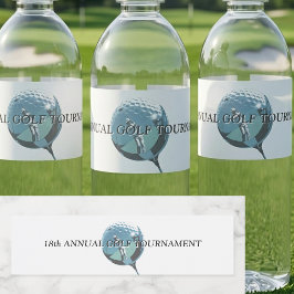 Minimalist Golf Coach Academy Metallic Blue
