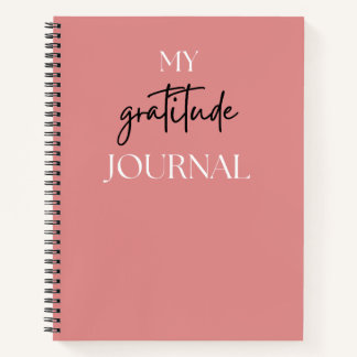 Minimalist Gratitude Journal | Daily Mindfulness & Notizbuch