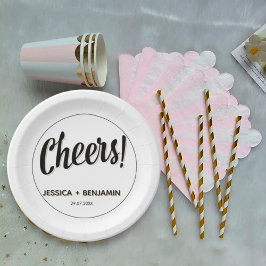 Minimalist Handwritten Typography & Elegant Modern Pappteller