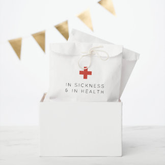 Minimalist In Sickness & In Health Kater Geschenktütchen