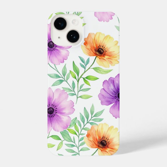 Minimalist iPhone 14 Case Hülle (Rückseite)