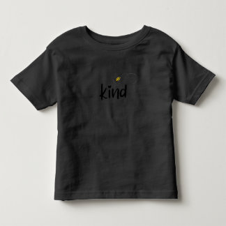 Minimalist "kind" Graphic Tee - Black CottoT-Shirt