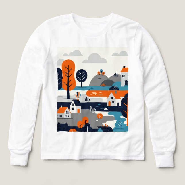 Minimalist landscape (Design Vorderseite)