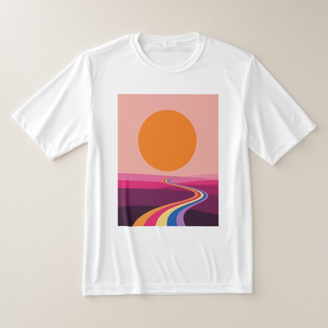 Minimalist landscape T-Shirt (Ablage )