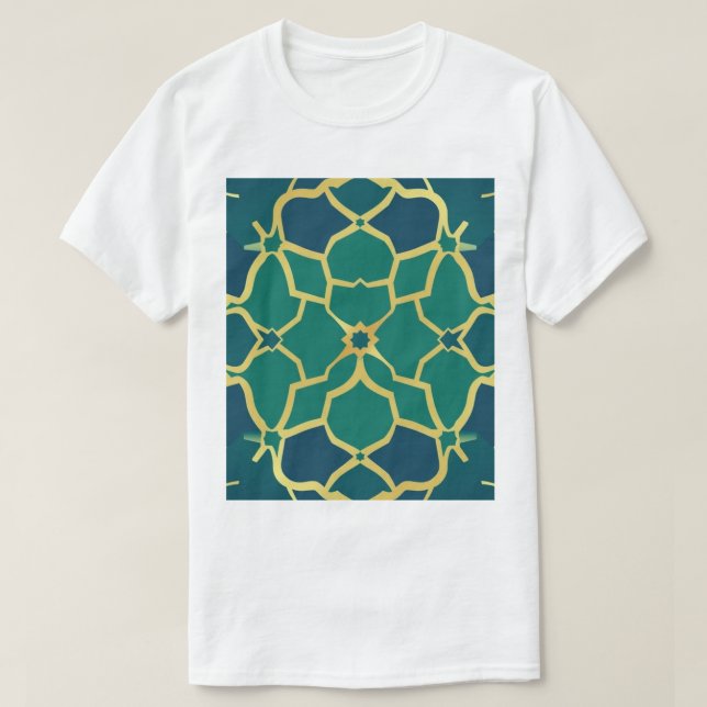 Minimalist Line Art Nature – Simple T‑Shirt T-Shirt (Design vorne)