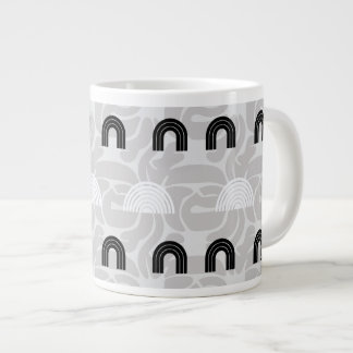Minimalist Mixed Boho Arches Jumbo-Tasse