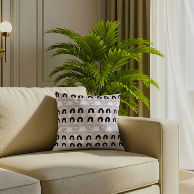 Minimalist Mixed Boho Arches Kissen (Minimalist Mixed Boho Arches | Throw Pillow)