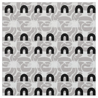 Minimalist Mixed Boho Arches Stoff