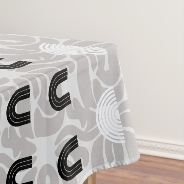 Minimalist Mixed Boho Arches Tischdecke (Beispiel)