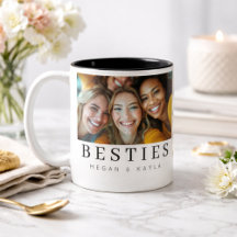 Minimalist Modern Chic Best Friends BFF Photo